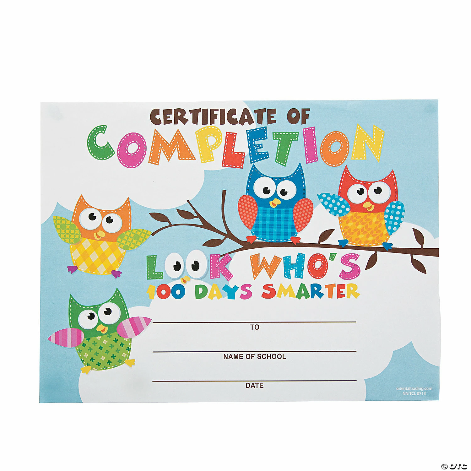 Hot Sale 😀 100th Day Owl Certificates 🎁 2 Hot Sale 😀 100th Day Owl Certificates 🎁 - Image 2