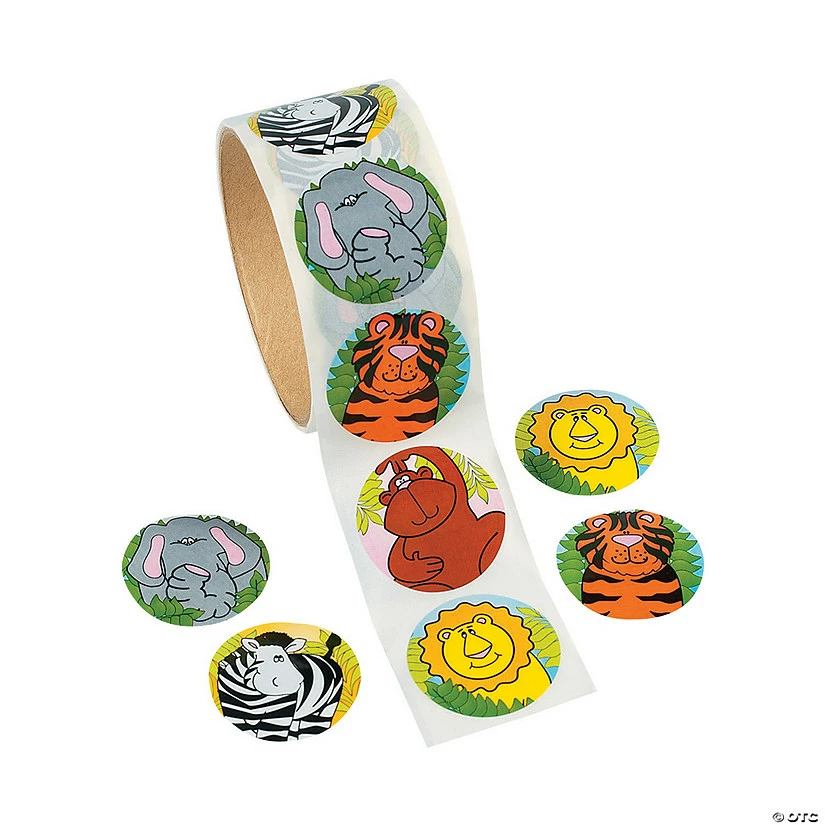Best reviews of 🎉 Zoo Animal Sticker Roll - 100 Pc. 🔔 2 Best reviews of 🎉 Zoo Animal Sticker Roll - 100 Pc. 🔔 - Image 2