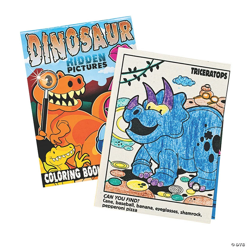 New π Dinosaur Image Hunt Coloring Books - 12 Pc. β¨ 2 New π Dinosaur Image Hunt Coloring Books - 12 Pc. β¨ - Image 2