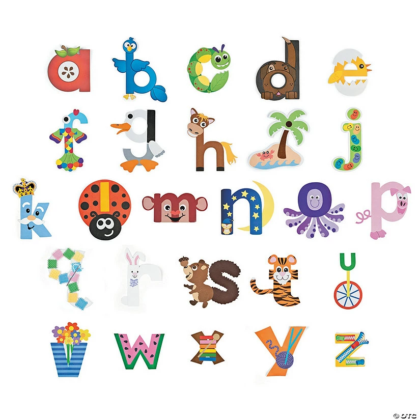 Best Pirce ❤️ Lowercase Letters Craft Kits 👏 2 Best Pirce ❤️ Lowercase Letters Craft Kits 👏 - Image 2
