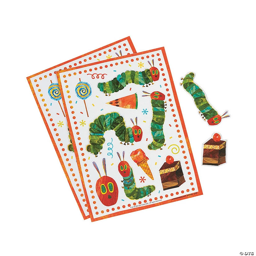 New 👍 The Very Hungry Caterpillar™ Stickers - 12 Pc. 💯 2 New 👍 The Very Hungry Caterpillar™ Stickers - 12 Pc. 💯 - Image 2