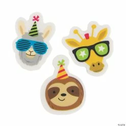 Discount 🧨 Party Animal Scented Erasers - 24 Pc. 🎁 -Animal toys Shop 13845617