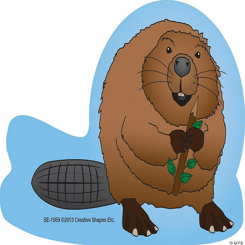 Discount 🔥 Creative Shapes Etc. - Large Notepad - Beaver 🎉 2 Discount 🔥 Creative Shapes Etc. - Large Notepad - Beaver 🎉 - Image 2