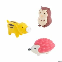 Promo 🥰 3D Woodland Animal Erasers - 24 Pc. 🎁