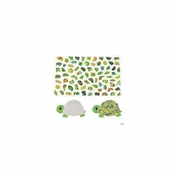 Brand new 🥰 Giant Mosaic Turtle-Shaped Sticker Scenes - 12 Pc. ❤️ -Animal toys Shop 57 6963