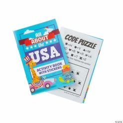 Buy 🤩 All About the USA Activity Sticker Books - 12 Pc. 🔔