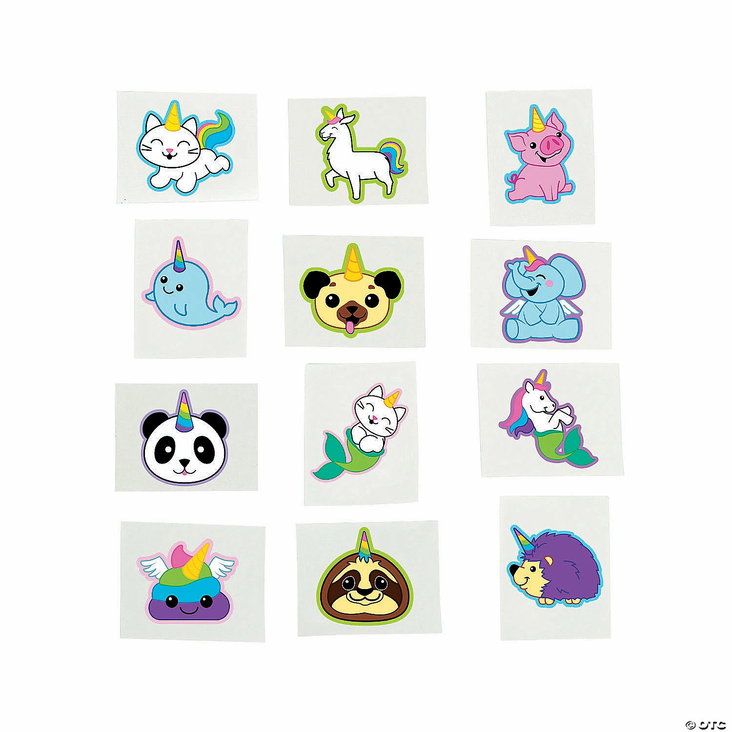 Promo 🎉 Anicorn Temporary Tattoos - 72 Pc. 🌟 1 Promo 🎉 Anicorn Temporary Tattoos - 72 Pc. 🌟