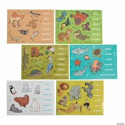 Outlet βοΈ Animal Habitat Mini Sticker Scenes - 24 Pc. π 5 Outlet βοΈ Animal Habitat Mini Sticker Scenes - 24 Pc. π -Animal toys Shop animal habitat mini sticker scenes 24 pc 13774813 a02