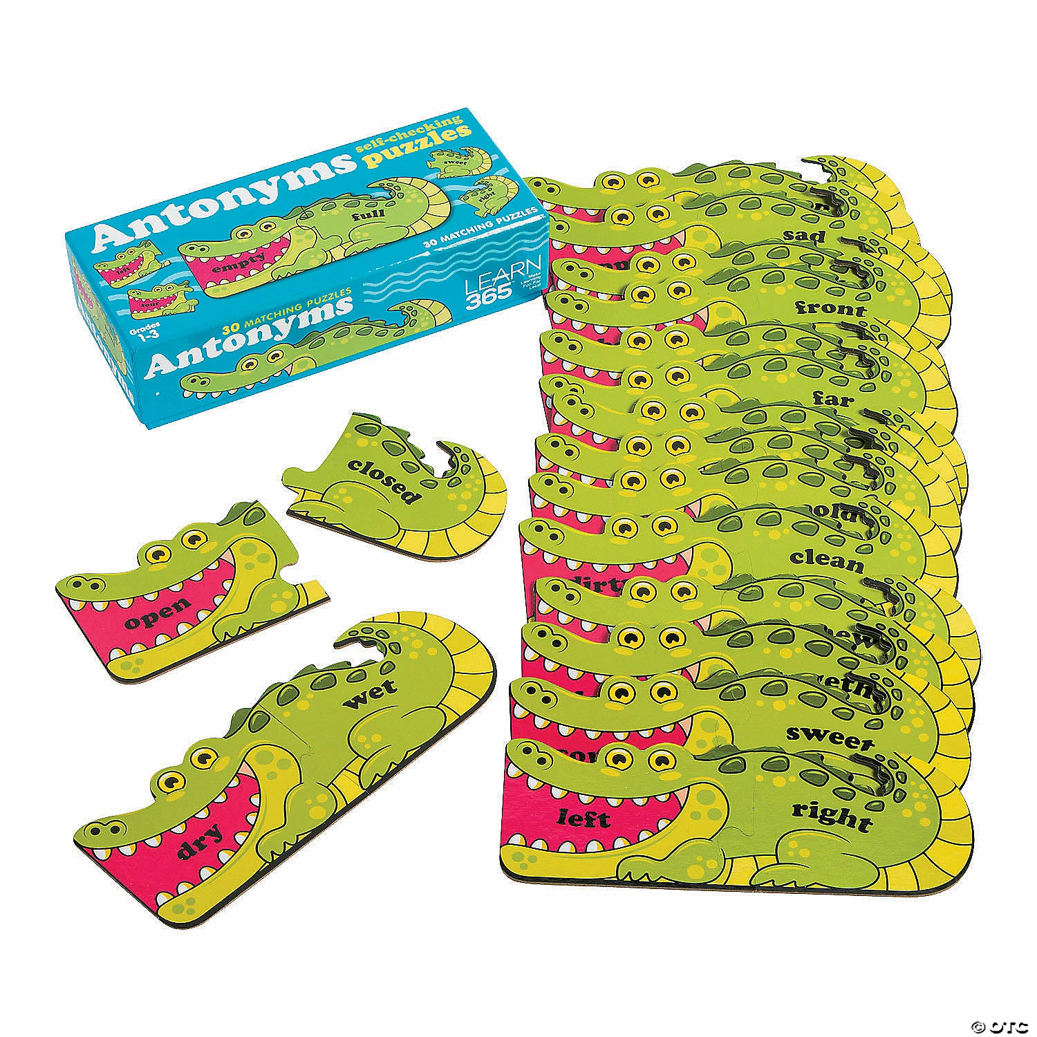 Hot Sale ๐งจ Antonym Self-Checking Puzzles - Set of 30 ๐งจ 1 Hot Sale ๐งจ Antonym Self-Checking Puzzles - Set of 30 ๐งจ