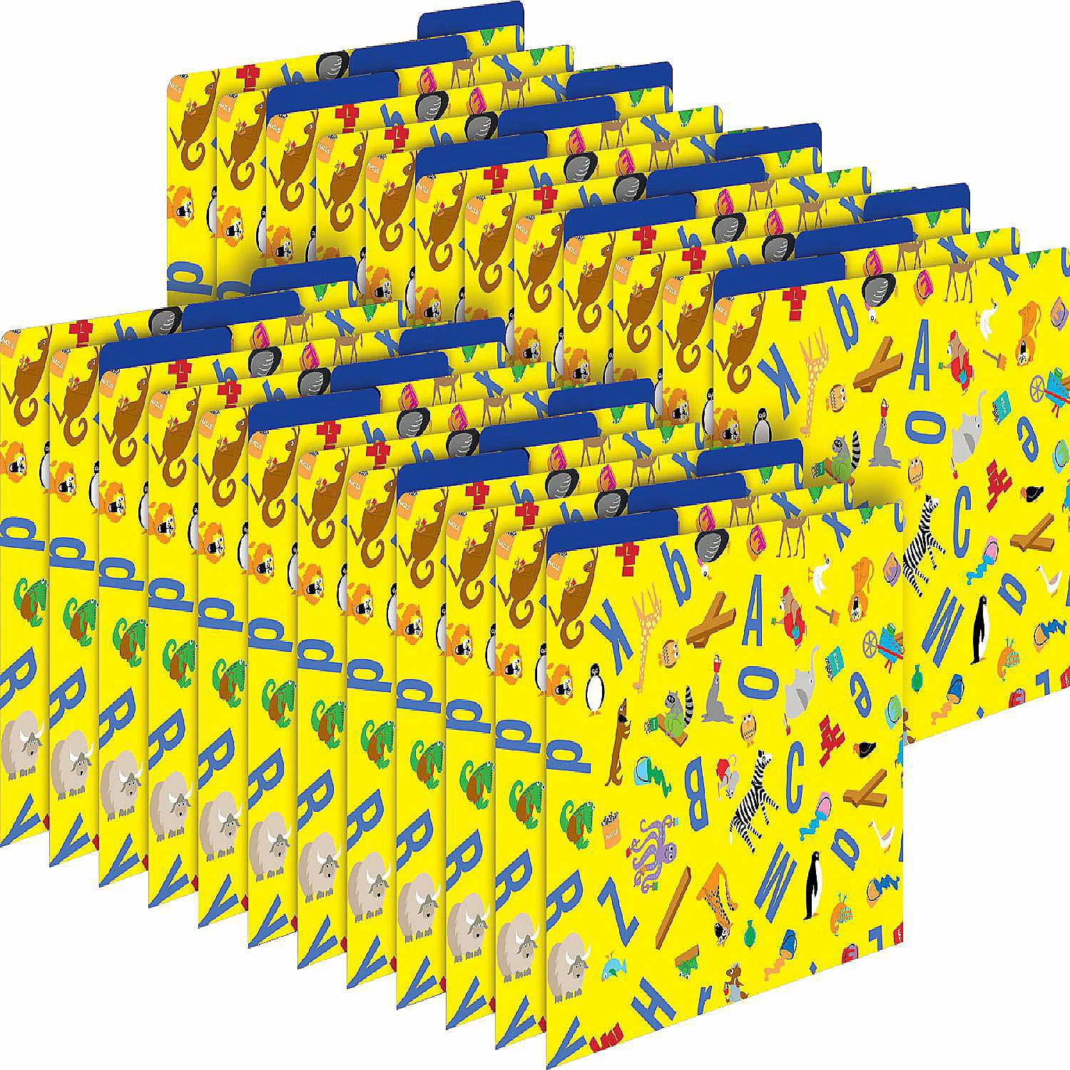 Best Pirce ⭐ Barker Creek ABC Animals Folders, 24/Package ✨ 2 Best Pirce ⭐ Barker Creek ABC Animals Folders, 24/Package ✨ - Image 2