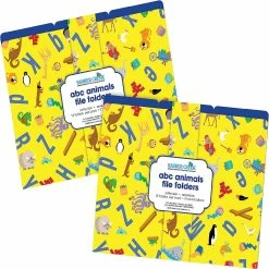 Best Pirce ⭐ Barker Creek ABC Animals Folders, 24/Package ✨