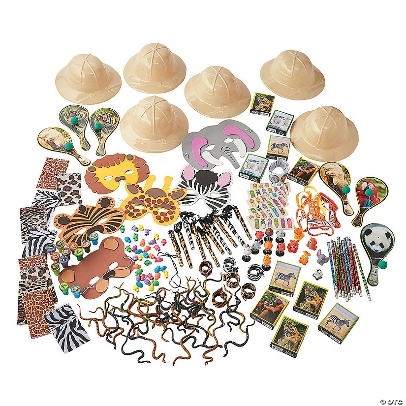 Hot Sale 👍 Bulk Deluxe Safari Toy Assortment - 250 Pc. 🥰 1 Hot Sale 👍 Bulk Deluxe Safari Toy Assortment - 250 Pc. 🥰