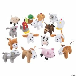 Discount 👏 Bulk Farm Stuffed Animals Assortment - 50 Pc. 😀