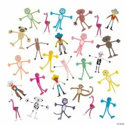 Cheapest 🌟 Bulk Mega Bendable Assortment - 100 Pc. 🎁