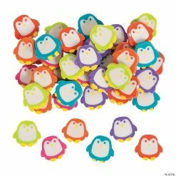 Brand new 🥰 Bulk Mini Penguin Eraser Assortment - 144 Pc. 🤩