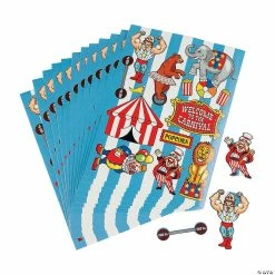Hot Sale 👏 Carnival Sticker Sheets - 12 Pc. 🛒