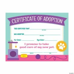 Best reviews of ✔️ Cat Adoption Certificates - 12 Pc. ✔️