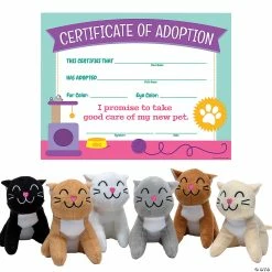 Animal toys Shop 13 Top 10 👍 Cat Adoption Kit for 12 😉