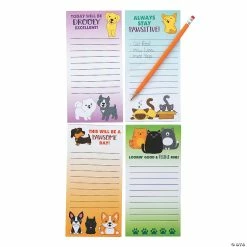 Best Sale ❤️ Cat and 🐶 Dog Magnetic Notepads - 12 Pc. 🔔