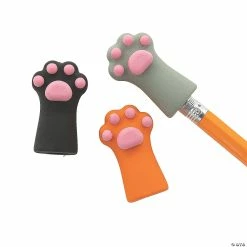 Coupon 🎁 Cat Paw Pencil Top Erasers - 24 Pc. 👏