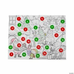 Animal toys Shop -Animal toys Shop christmas countdown coloring sheets with stickers 30 pc 14091033 a01