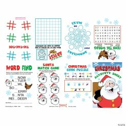 Outlet โ๏ธ Christmas Fold-Up Activity Sheets - 24 Pc. ๐ 5 Outlet โ๏ธ Christmas Fold-Up Activity Sheets - 24 Pc. ๐ -Animal toys Shop christmas fold up activity sheets 24 pc 4 5674 a01