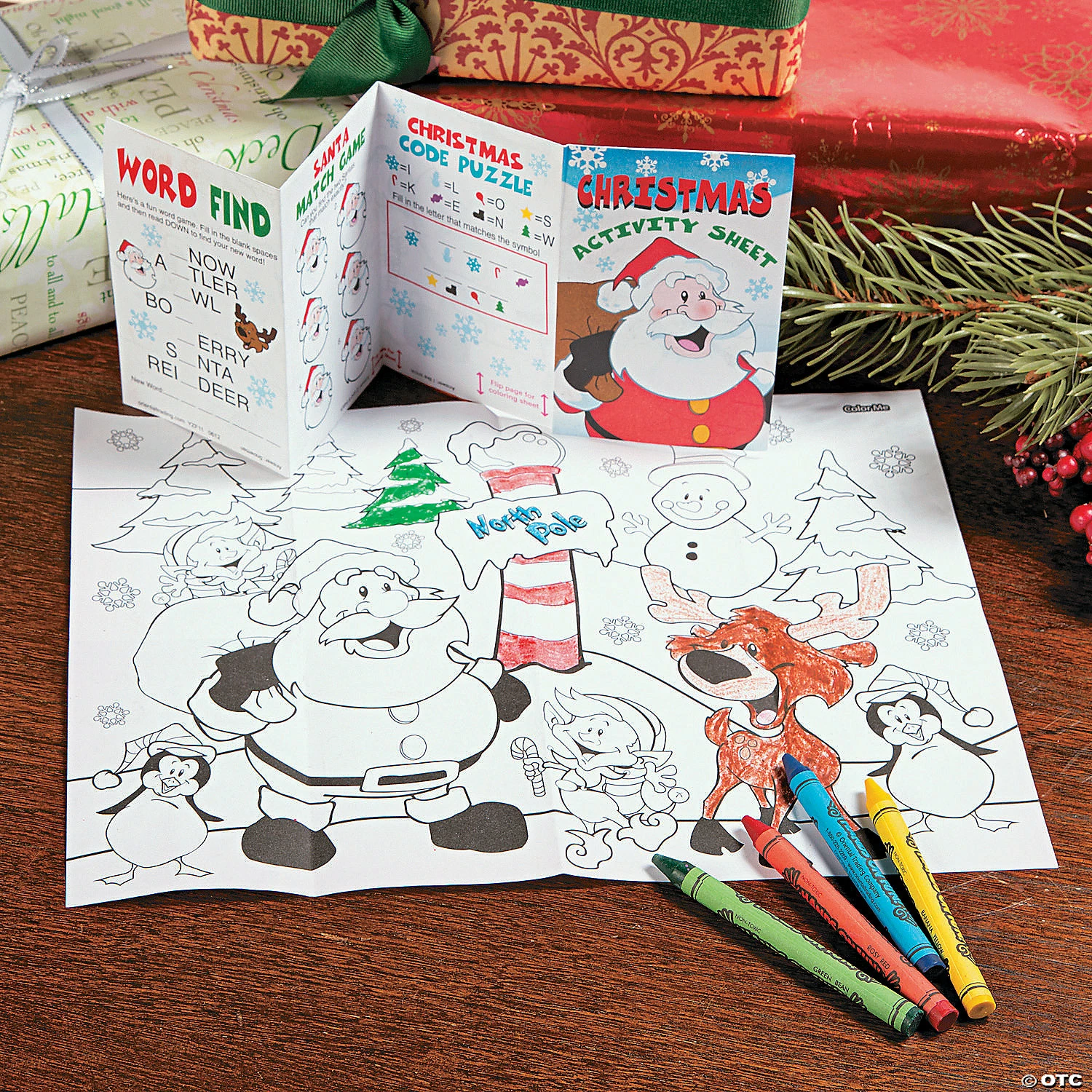 Outlet โ๏ธ Christmas Fold-Up Activity Sheets - 24 Pc. ๐ 4 Outlet โ๏ธ Christmas Fold-Up Activity Sheets - 24 Pc. ๐ - Image 4