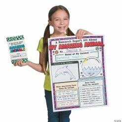 Best Pirce ⌛ Color Your Own Animal Posters with Journals for 16 - 32 Pc. 🤩 -Animal toys Shop color your own animal posters with journals for 16 32 pc 13718412 a02