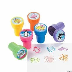 Cheap 🔔 Colorful Ocean Life Stampers - 24 Pc. 🎉
