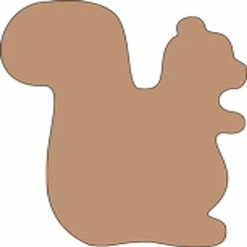 Buy ⌛ Creative Shapes Etc. - Sticky Shape Notepad - Squirrel 👍