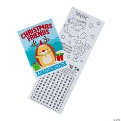 Coupon 🎉 Cute Animal 🎁 Christmas Activity Pads - 12 Pc. 💯