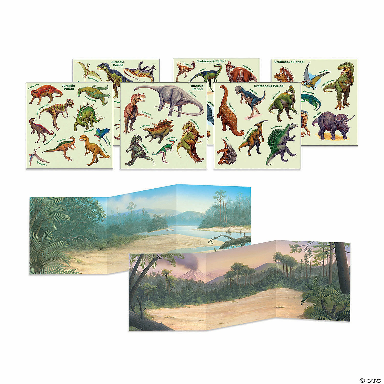 Wholesale 🔔 Dinosaur Reusable Sticker Tote 😀 2 Wholesale 🔔 Dinosaur Reusable Sticker Tote 😀 - Image 2