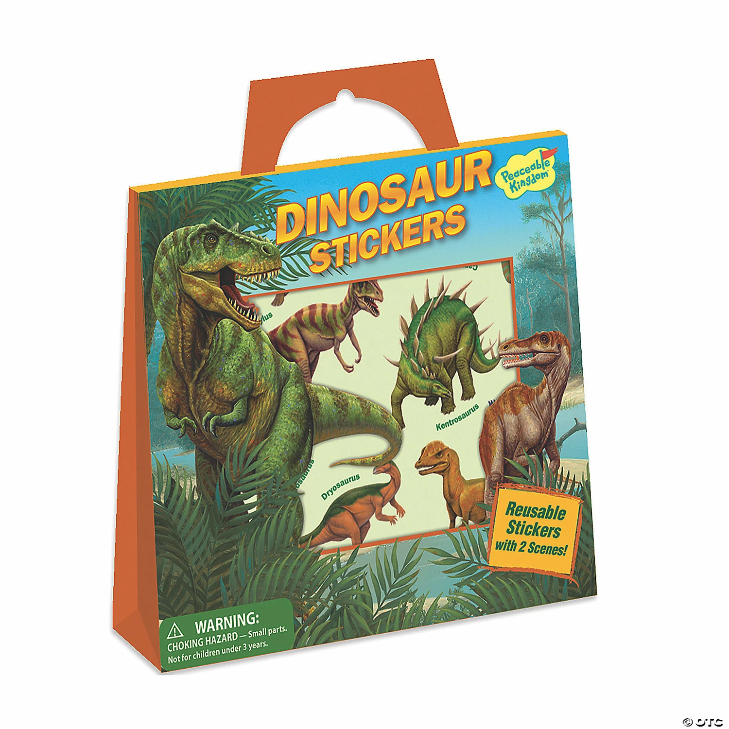 Wholesale 🔔 Dinosaur Reusable Sticker Tote 😀 1 Wholesale 🔔 Dinosaur Reusable Sticker Tote 😀