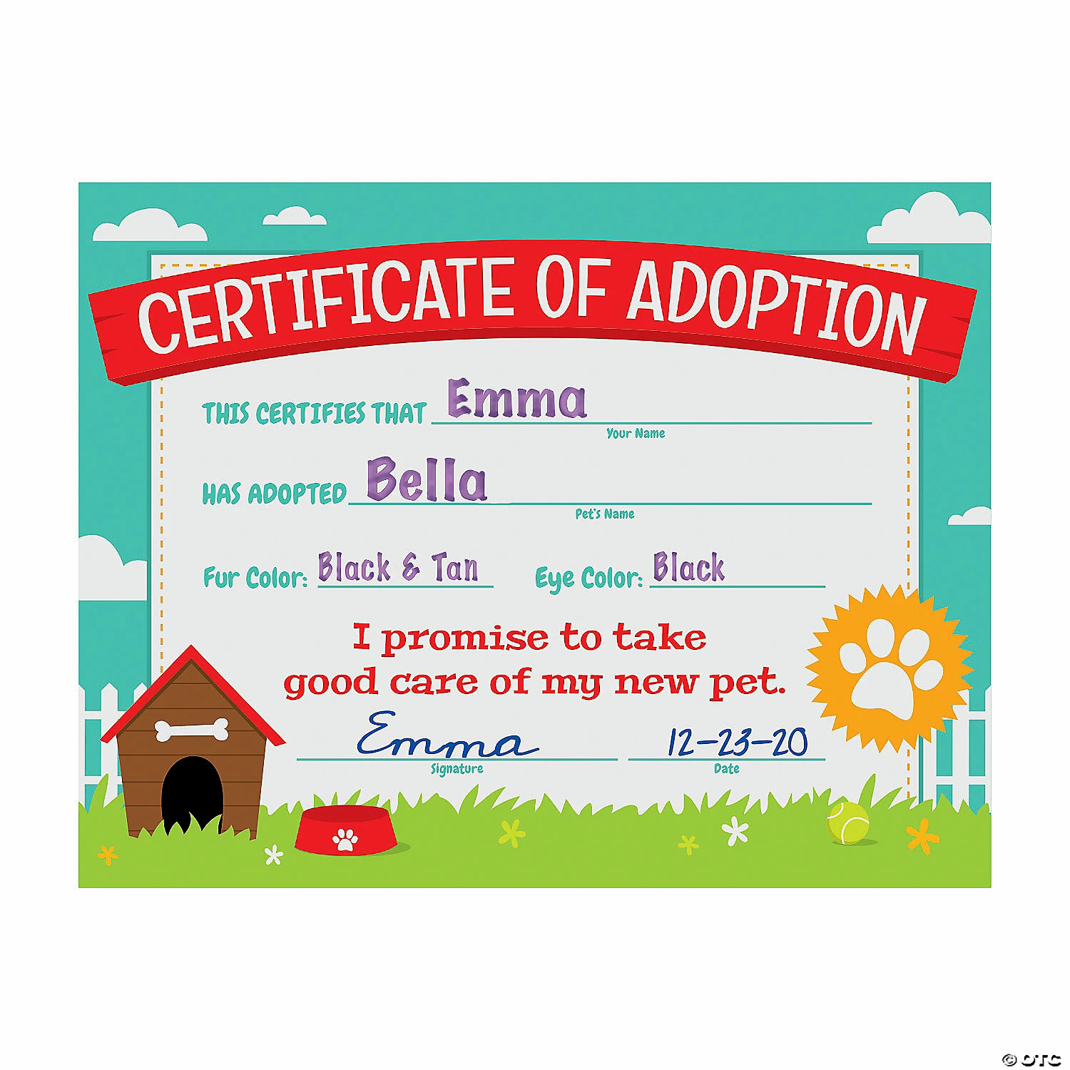 Flash Sale ๐ Dog Party Adoption Certificates ๐ 2 Flash Sale ๐ Dog Party Adoption Certificates ๐ - Image 2
