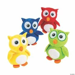Top 10 ❤️ Embroidered Stuffed Owls - 12 Pc. ⭐