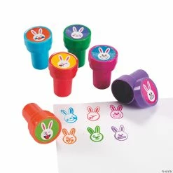 Discount 🛒 Emoji Face Bunny Stampers - 24 Pc. ✔️