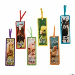 Outlet 💯 Farm Animal Bookmarks - 48 Pc. 🤩