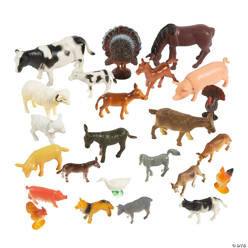 Best Sale ๐ฏ Farm Animal Figures - 24 Pc. ๐งจ 1 Best Sale ๐ฏ Farm Animal Figures - 24 Pc. ๐งจ