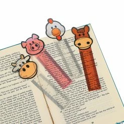 Deals 🔔 Farm Animal Ruler Bookmarks - 24 Pc. ✨
