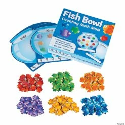 Cheap 🔥 Fish Bowl Counting Math Mats - 250 Pc. 😍 -Animal toys Shop fish bowl counting math mats 250 pc 13742093 a02