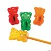 Best Sale 💯 Gummy Teddy Bear Pencil Sharpeners - 24 Pc. 🎁