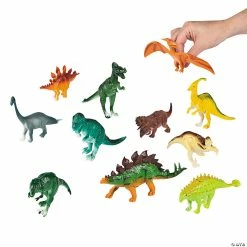 New ✔️ Large Dino-Mite Dinosaurs - 12 Pc. 🌟