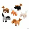 Promo 🌟 Mini Realistic Stuffed Horses - 12 Pc. 👍
