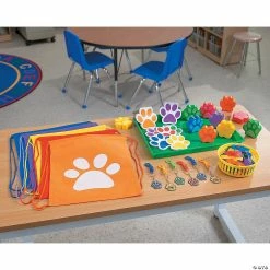 Budget 🥰 Paw Print Stress Toys - 12 Pc. 🔔 -Animal toys Shop paw print stress toys 12 pc 13718323 a02