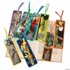 Best Sale 🥰 Rainforest Animal Bookmarks - 48 Pc. 🔔