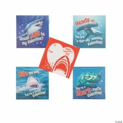Cheap 👏 Shark Valentine's Day Sticker Sheets 🌟