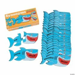 Hot Sale 👏 Synonym Self-Checking Puzzles - Set of 30 🎁