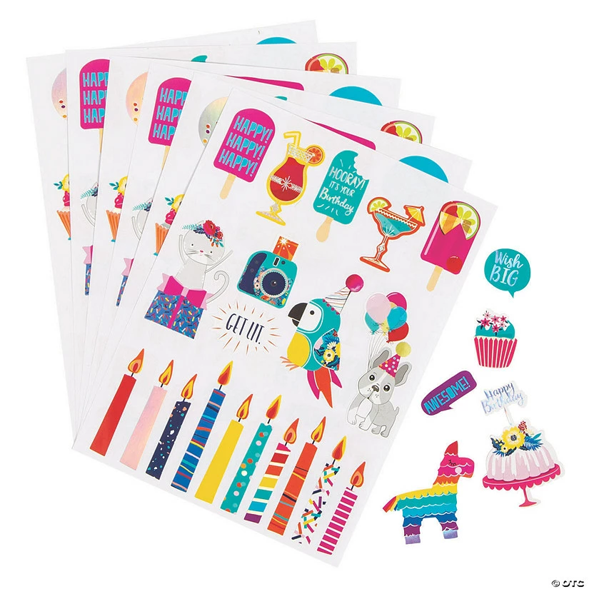 Coupon ✔️ Toucan & Parrot Party Stickers - 6 Pc. 🔥 1 Coupon ✔️ Toucan & Parrot Party Stickers - 6 Pc. 🔥