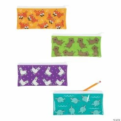 Flash Sale 😍 Trendy Animal Pencil Cases - 12 Pc. ❤️