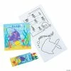 Wholesale 🧨 Tropical Sea Life Activity Books with Crayons - 12 Pc. 🎁